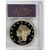 SSCA Relic Gold Medal "1855 Kellogg & Co. Fifty"