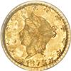1875 25C Liberty Round 25 Cents, BG-846, R.6,