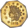 Image 1 : 1876/5 $1 Indian Octagonal 1 Dollar, BG-1129,