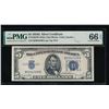 Image 1 : 1934D $5 Silver Certificate PMG 66EPQ