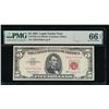 Image 1 : 1963 $5 Legal Tender Note PMG 66EPQ