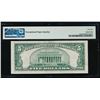 Image 2 : 1934C $5 Silver Certificate PMG 66EPQ