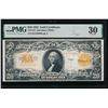 Image 1 : 1922 $20 Gold Certificate PMG 30