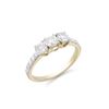 Image 2 : 14KT Yellow Gold 1.27ctw Diamond Ring