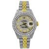 Image 1 : Rolex Ladies Datejust 18KT Yellow Gold and Steel Diamond Watch