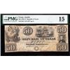 Image 1 : 1839-41 $50 Austin TX Obsolete Note PMG 15