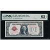 Image 1 : 1928 $1 Legal Tender Note PMG 65EPQ