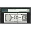 Image 2 : 1929 10 Unit American Bank Note Co. "Test Note" PMG Choice Uncirculated 63EPQ