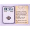 Image 2 : 1550 KB Hungary Denar 'Madonna and Child' Coin NGC AU50 w/ Story Box