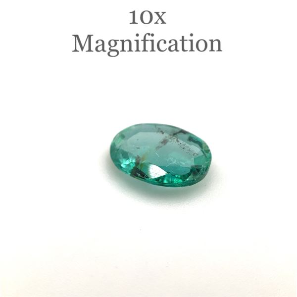 Oval Cut 1.48ct Natural Emerald