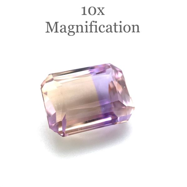 Emerald Cut 10.47ct Natural Ametrine