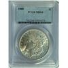 Image 1 : 1888 $1 Morgan Silver Dollar PCGS MS64