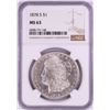 Image 1 : 1878-S $1 Morgan Silver Dollar Coin NGC MS63