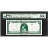 Image 1 : 1929 10 Unit American Bank Note Co. "Test Note" PMG Choice Uncirculated 63EPQ