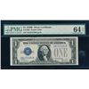 Image 1 : 1928B $1 Silver Certificate PMG 64EPQ