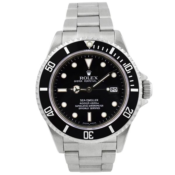 Rolex Men's Sea-Dweller Stainless Steel Watch