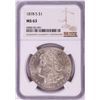 Image 1 : 1878-S $1 Morgan Silver Dollar Coin NGC MS63