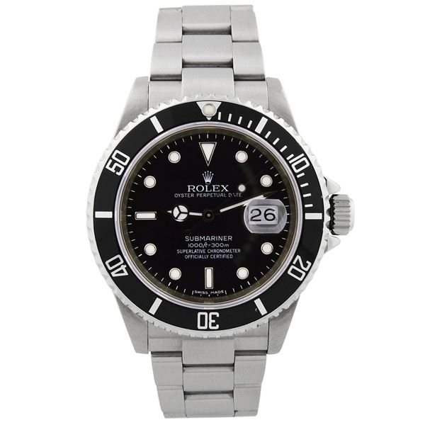 Rolex Men's Submariner Date Stainless Steel Watch