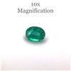 Image 1 : Oval Cut 0.86ct Natural Emerald