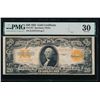 Image 1 : 1922 $20 Gold Certificate PMG 30