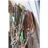 Image 2 : Lot of Extension Cords and Booster Cables