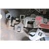 Image 2 : Lot of Adjustable Crecent And Pipe Wrenchs