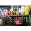Image 1 : 2 Shelves Contents of Automotive Fluids and Filters