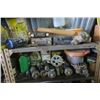 Image 1 : 2 Shelves Contents of Automotive Parts and Fluids