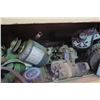 Image 3 : Bench Contents of Misc. Items Electric Motors and Radiator