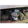 Image 4 : Bench Contents of Misc. Items Electric Motors and Radiator