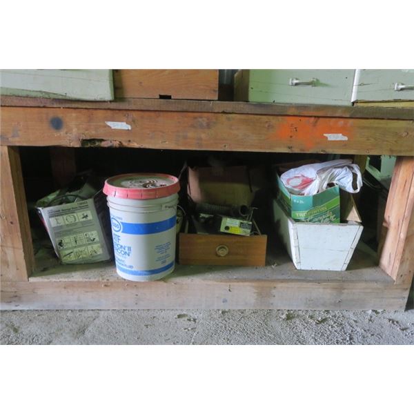 Bench Content of Misc. Items