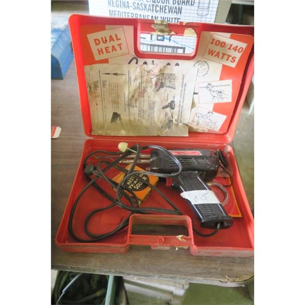 Weller Soldering Gun In Case with Solder
