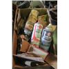 Image 1 : Box of Misc. Spray Lubricants and Other Shop Suppies