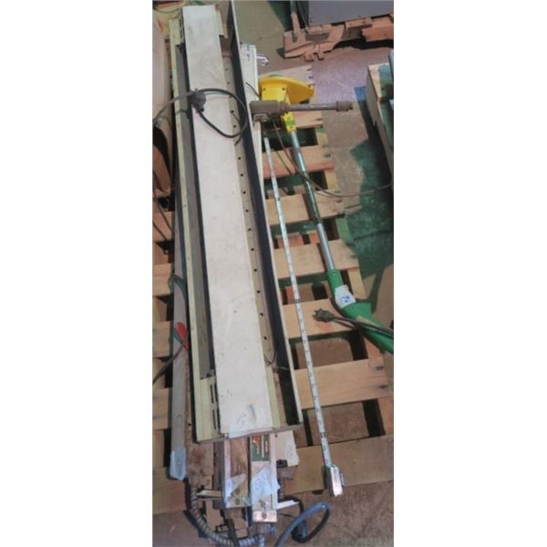 Baseboard Heater, Light Ballasts and Small Weed Whip