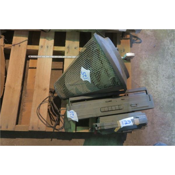 Bug Zapper and 2 Vintage Radios