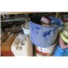 Image 3 : Lot of Misc. Items, Pails, Gas Can, Vintage Tins