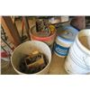 Image 5 : Lot of Misc. Items, Pails, Gas Can, Vintage Tins