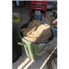 Image 1 : Large Garbage Can Full of Burlap
