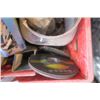 Image 2 : Crate of Misc. Items Including Cut Off Disks