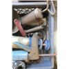 Image 3 : Box of Misc, Items Including Grease and Caulking Guns