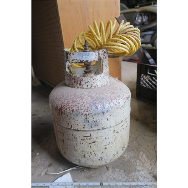 Propane Tank Converted to Air Tank