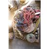 Image 2 : Pallet of Misc. Electrical Extension Cords and Rope