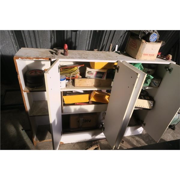 Cabinet and Contents