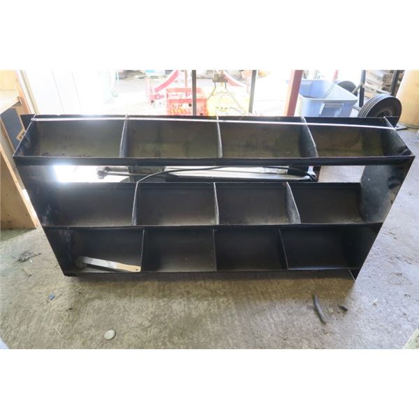 Large Rounded Bottom Shop Shelf