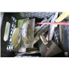 Image 2 : Milk Crate of Misc. Items including Paint Mixer and Trowels