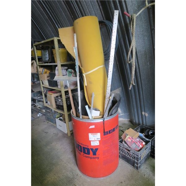 Large Barrel of Misc. Items