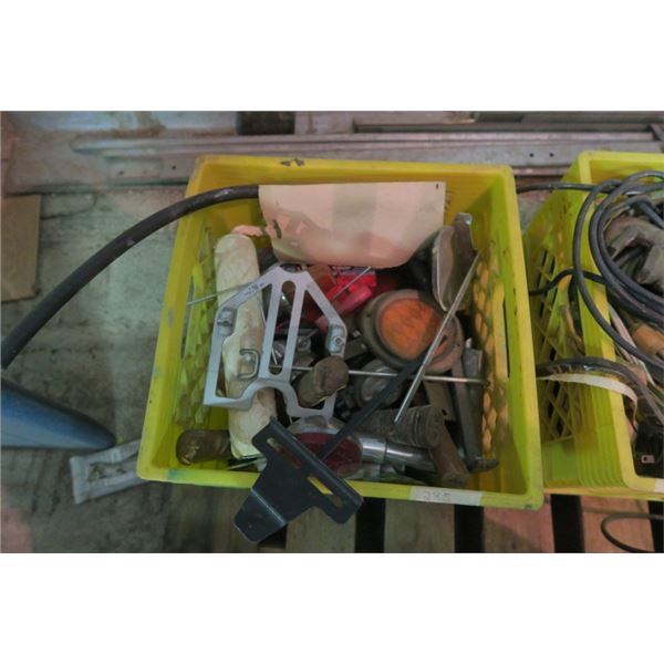 Milk Crate of Misc. Items