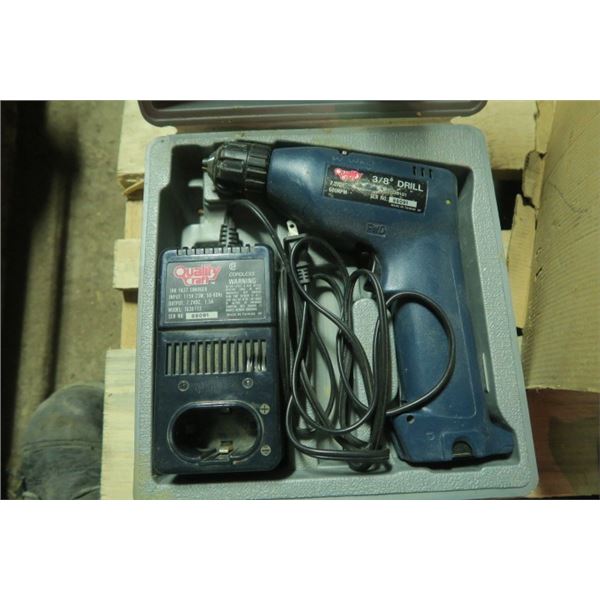 Quality Craft 3/8" Drill with Charger