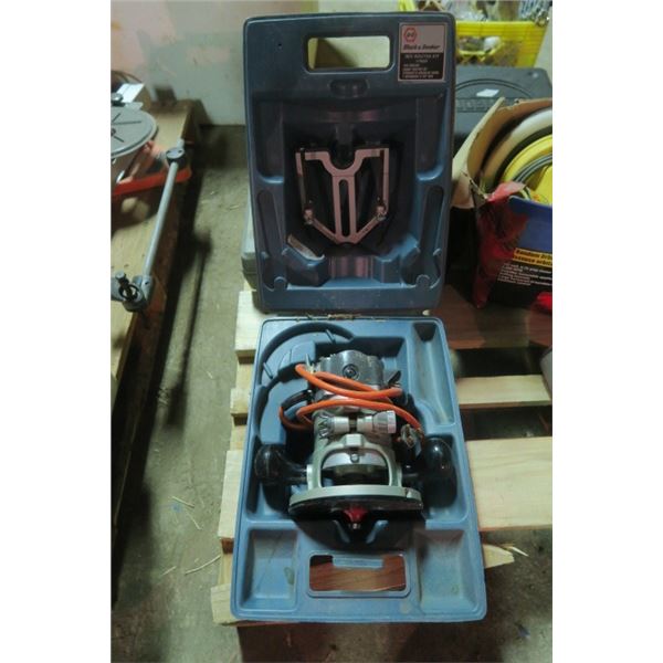 Black and Decker Router in Case