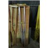 Image 2 : 3 Sets of Crutches